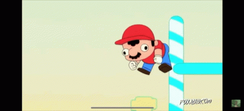 Mario Middle GIF - Mario Middle Finger GIFs