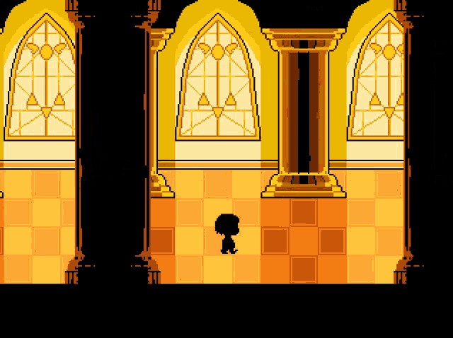 Walking Silhouette GIF