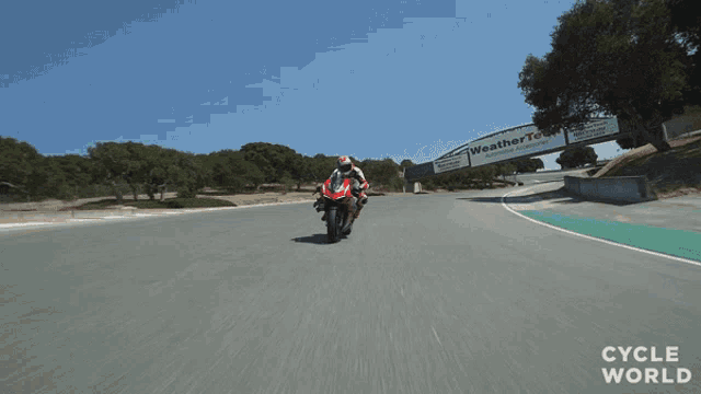 Riding Cycle World GIF
