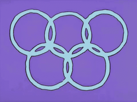 two cans of duff sit on a table with rings around them
