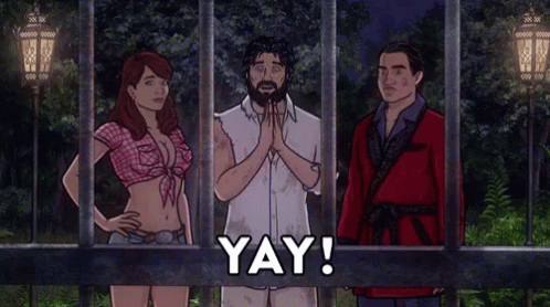 Yay GIF - Archer Yay Excited GIFs