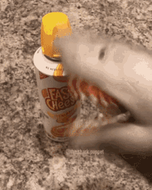 Shark Puppet Cheese GIF - Shark Puppet Cheese Easy Cheese GIFs