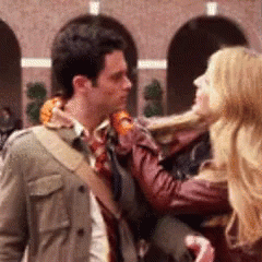 Sweet Couple Walking Together GIF - Sweet Couple Walking Together Blake Lively GIFs