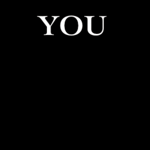 a poster for the movie you with a hand on it