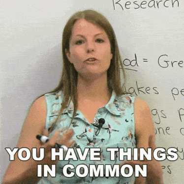 You Have Things In Common Emma GIF - You Have Things In Common Emma Engvid GIFs