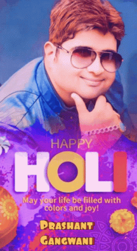 Happy Holi Holi GIF - Happy Holi Holi May Your Life Be Filled With Colors GIFs
