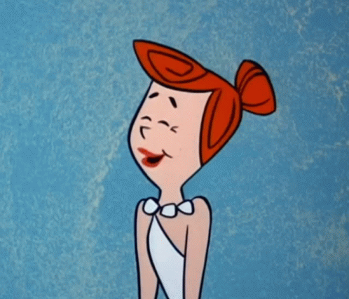 Wilma Flintstone Giggle GIF - Wilma Flintstone Giggle The Flintstones GIFs
