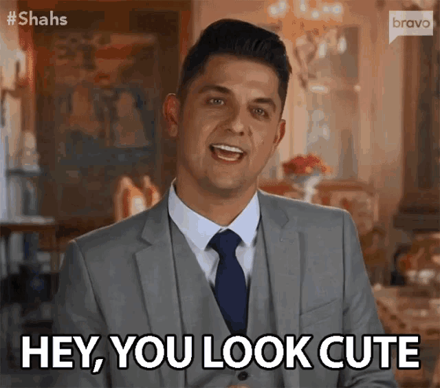 Hey You Look Cute Compliment GIF - Hey You Look Cute Compliment Cute GIFs