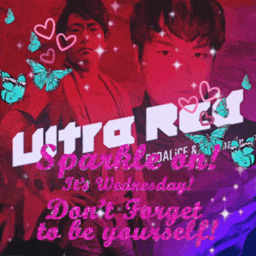 a poster that says ultra red sparklefest on it