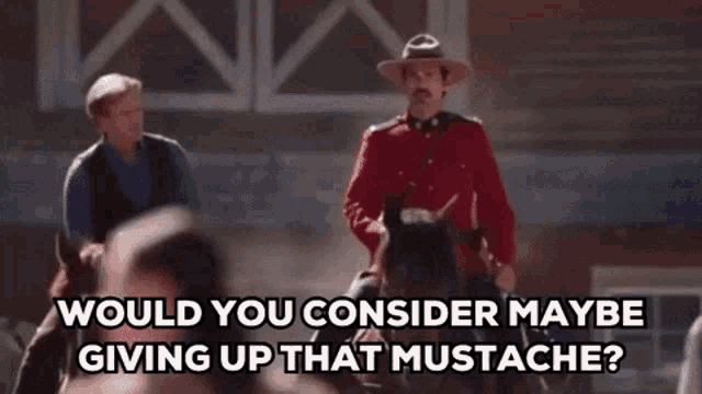 Give Up GIF - Give Up Mustache GIFs