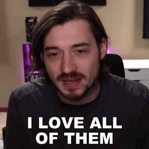 I Love All Of Them Aaron Brown GIF - I Love All Of Them Aaron Brown Bionicpig GIFs