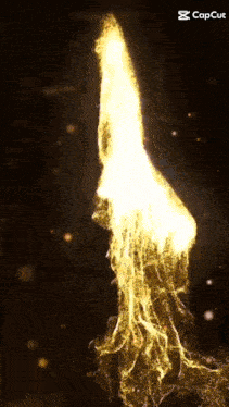 a computer generated image of a flame coming out of a hole in the ground .