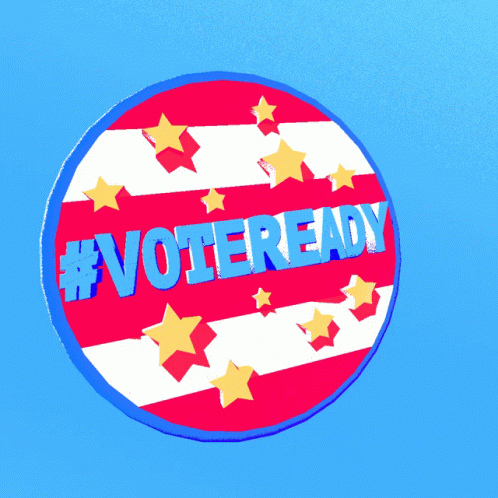 Get Vote Ready Vote Sticker GIF - Get Vote Ready Vote Sticker Vote Ready GIFs