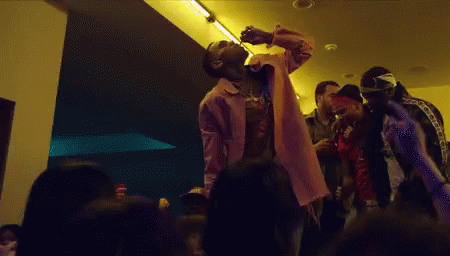 Partying Chris Brown GIF - Partying Chris Brown Dancing GIFs