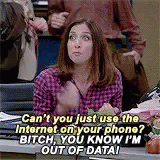 Out Of Data Gina GIF - Out Of Data Gina Internet GIFs