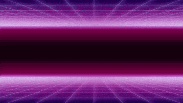 a purple and black background with a grid and a glowing light coming out of the middle .