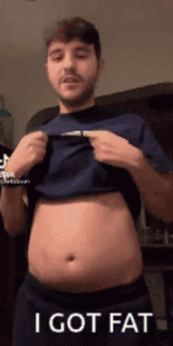 Fat Belly Fat Boy GIF - Fat Belly Fat Boy Weight Gain GIFs