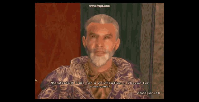 Cheese For Everyone Celebration GIF - Cheese For Everyone Celebration Sheogorath GIFs