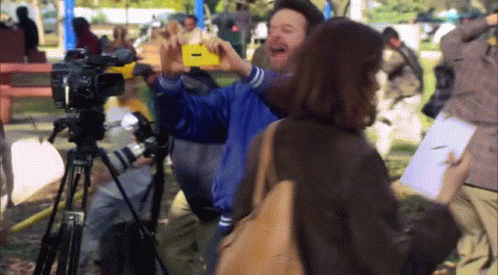 Parks And Recreation Tv Show GIF - Parks And Recreation Tv Show Stung By Bees GIFs