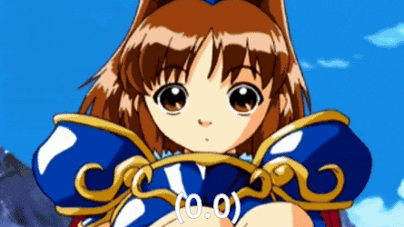 a girl in a blue and gold outfit has the letters o.o. on her arm