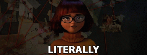 Literally Velma GIF - Literally Velma Gina Rodriguez GIFs