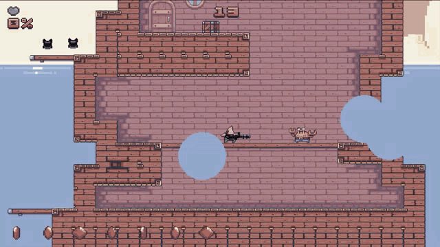 a screenshot of a video game with the number 15 in the top right