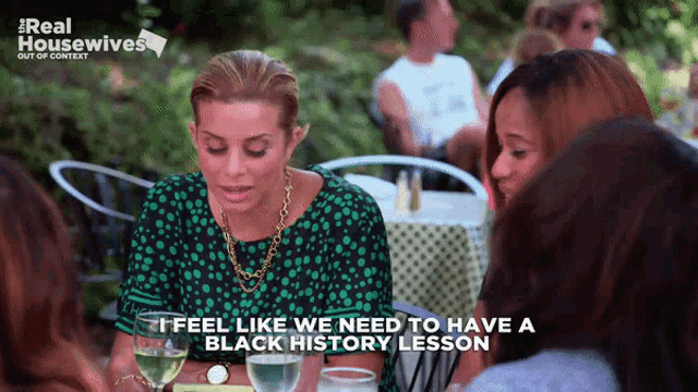 Robyn Dixon Robyn Rhop History Lesson GIF