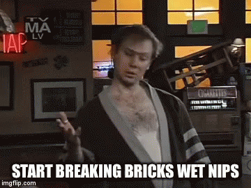 Break Bricks GIF - Break Bricks Nips GIFs