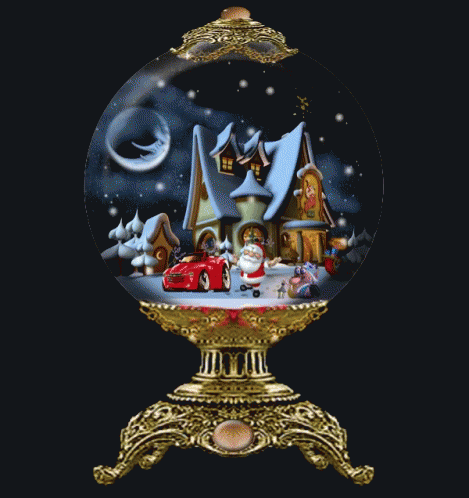 Christmas Snow Globe GIF - Christmas Snow Globe GIFs