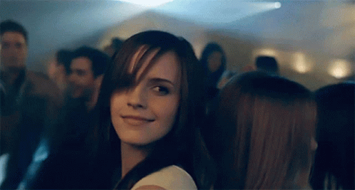 How You Doing Tongue GIF - How You Doing Tongue Emma Watson GIFs