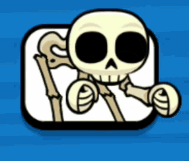Clash Royale Skeleton GIF - Clash Royale Skeleton Skeleton Meme Dancing GIFs