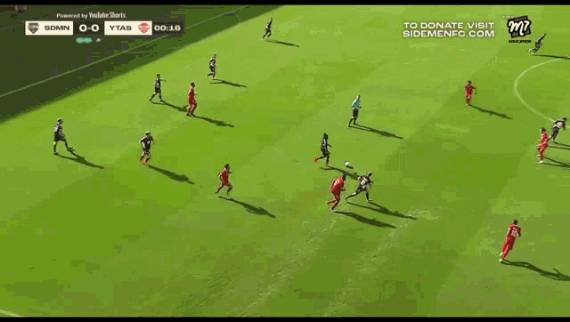 a soccer player with the number 21 on his jersey is kicking a ball