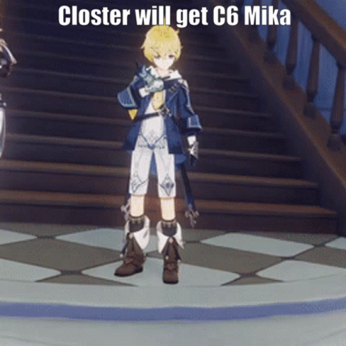 Closter Mika GIF - Closter Mika Genshin Impact GIFs