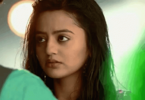 Helly Shah Serious GIF - Helly Shah Serious Blink GIFs