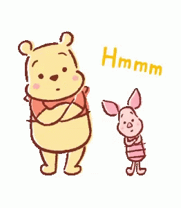 Winnie The Pooh Hmm GIF - Winnie The Pooh Hmm Piglet GIFs