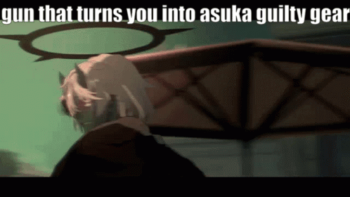 Gun That Turns You Into Asuka Guilty Gear GIF - Gun That Turns You Into Asuka Guilty Gear GIFs