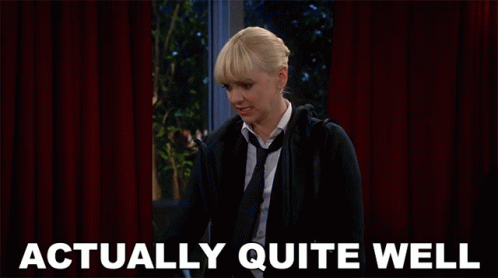 Actually Quite Well Christy GIF - Actually Quite Well Christy Anna Faris GIFs
