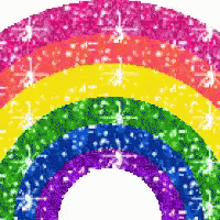 Rainbow Shining GIF - Rainbow Shining Glitter GIFs