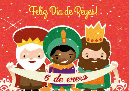 Feliz Dia De Reyes Magos 6 Enero GIF