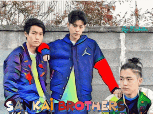 Sankai Brothers Jacket GIF - Sankai Brothers Jacket Colorful GIFs