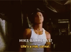 Lifes A Risk Gallonegro GIF - Lifes A Risk Gallonegro Blood In Blood Out GIFs