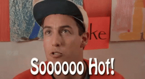 Sooo Hot Adam Sandler GIF - Sooo Hot Adam Sandler American Actor GIFs