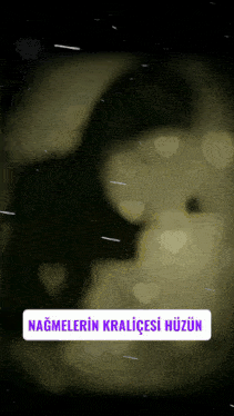 a black background with hearts and the words nagmelerin kraliçesi huzun on the bottom