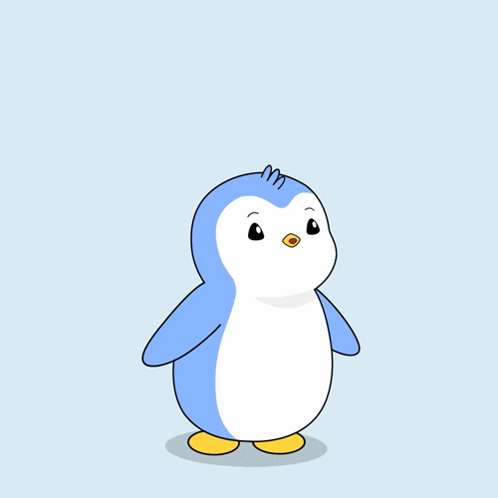 Hugging Pudgy Penguins GIF