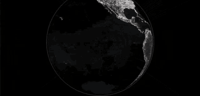the word wow is on a black background with a globe