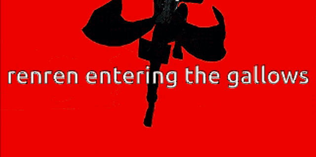 a poster for a video game called persona 5 shows a man in a mask and the words " tenren entering the gallows "