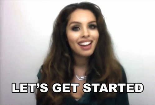 Alexandras Girly Talk Lets Get Started GIF - Alexandras Girly Talk Lets Get Started Smiling GIFs