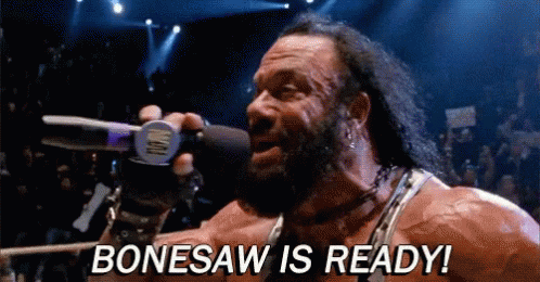 Randy Savage Macho Man GIF - Randy Savage Macho Man Bonesaw Is Ready GIFs