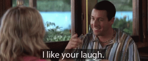 Adam Sandler GIF - Adam Sandler Fifty First Dates Laugh GIFs