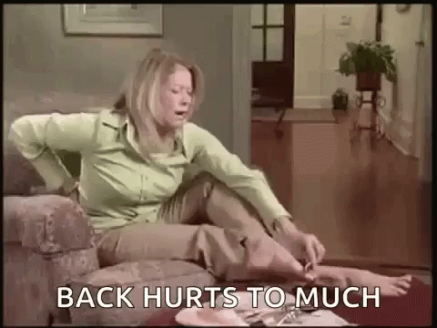 Back Pain Affliction GIF - Back Pain Affliction Back Hurts Too Much GIFs